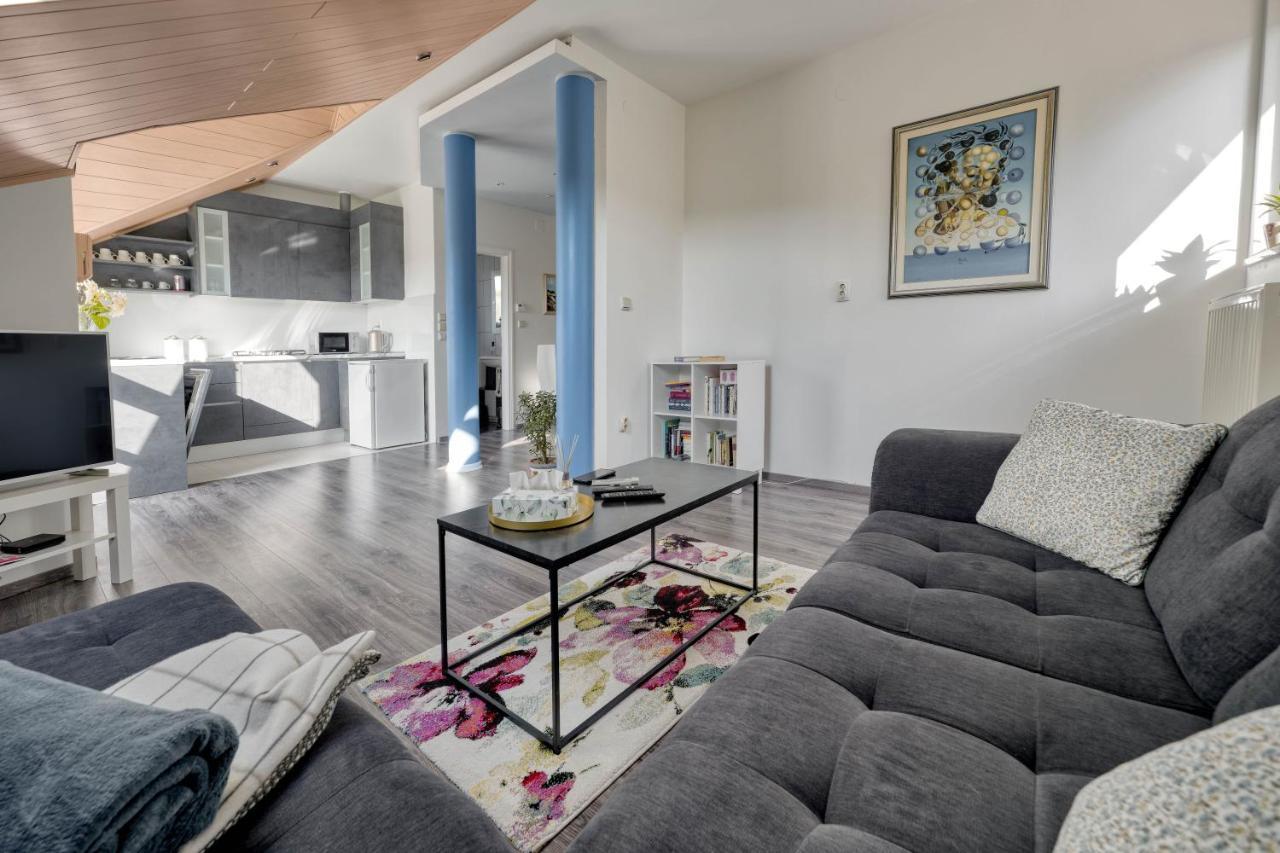 Astarea - Luxe Penthouse In Nature - Jacuzzi - Free Private Parking - Terrace & Balcony - Peace Ζάγκρεμπ Εξωτερικό φωτογραφία